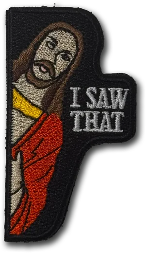Gestickter Patch I saw that